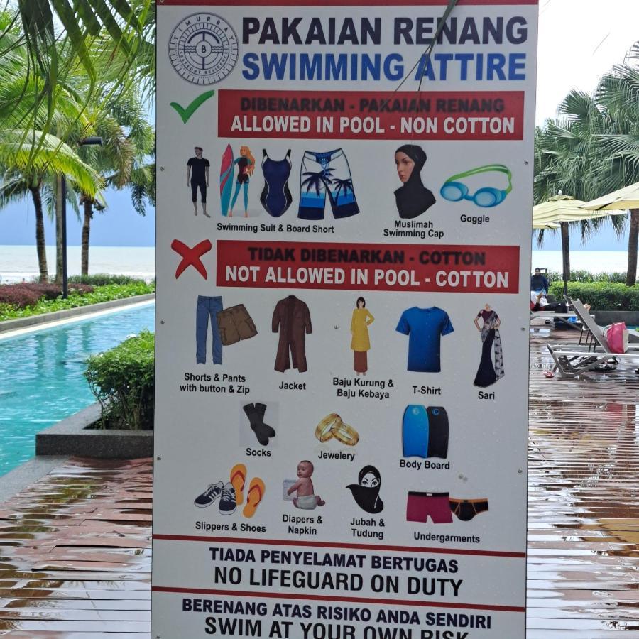 Timurbay Beach Resort Balok Kuantan Kampung Sungai Karang Eksteriør billede